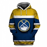 Sabres Blue Gold All Stitched Hooded Sweatshirt,baseball caps,new era cap wholesale,wholesale hats